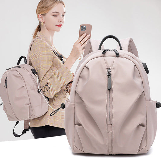 Business Multi-purpose Travel Backpack Women's Korean-style Simple